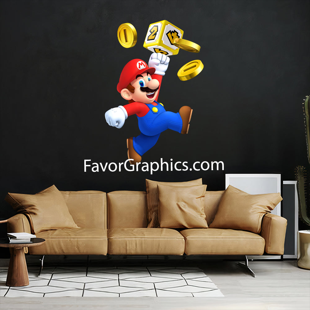 Mario Home Room Wall Vinyl Decal Sticker Mural Poster