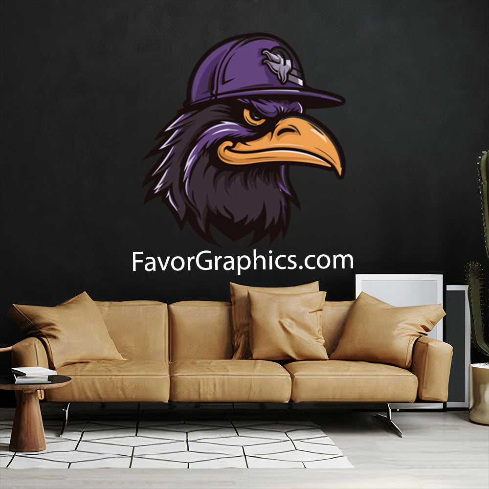 Baltimore Ravens Home Room Wall Vinyl Decal Sticker Mural Poster