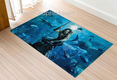 Aquaman Home Bedroom Decor Rug Carpet Mat