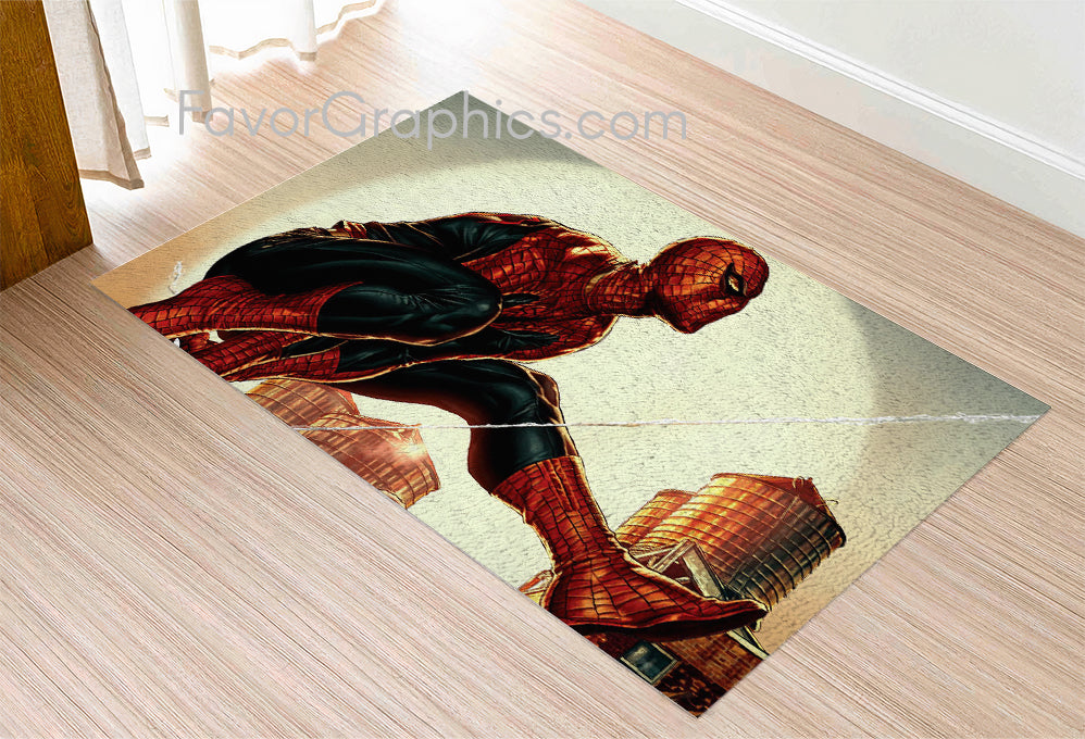 Spider-Man Home Bedroom Decor Rug Carpet Mat