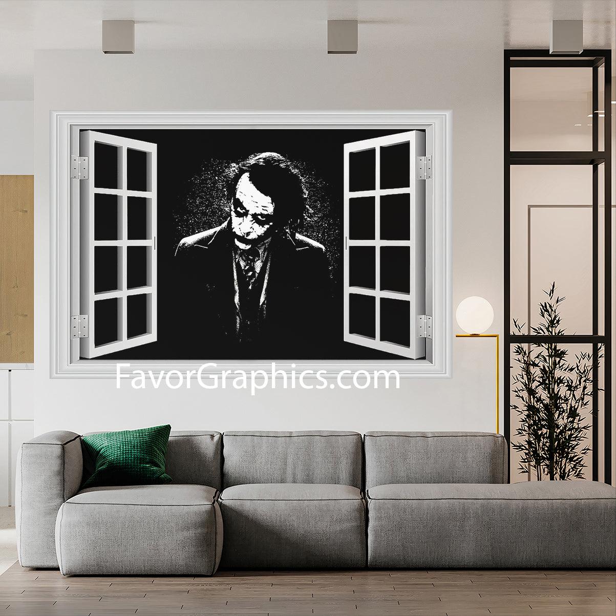 Joker Vinyl Wall Art Decal Sticker Poster Print Mural