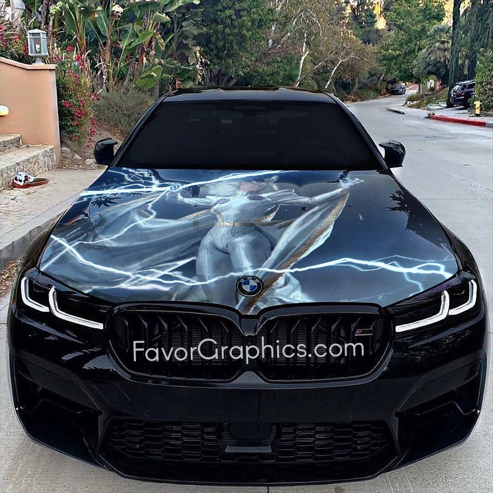 X-Men's Storm Ororo Munroe Itasha Car Vinyl Hood Wrap