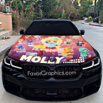 Molly Itasha Car Vinyl Hood Wrap Decal Sticker