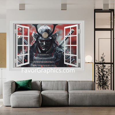 Samurai Vinyl Wall Art Decal Sticker Poster Print Mural