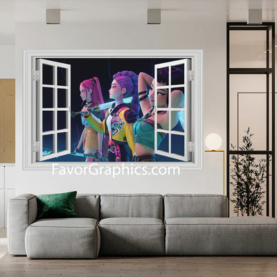 Huntrix HUNTR/X Kpop Demon Hunters Wall Art Poster Print Mural