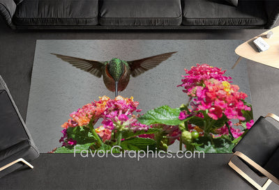 Hummingbird Home Bedroom Decor Rug Carpet Mat