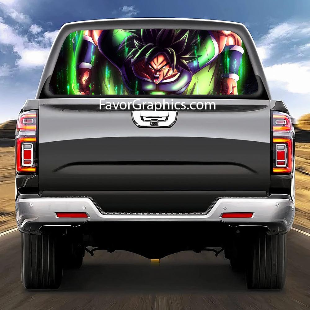 Broly Rear Window Perforated Graphic Vinyl Decal Car