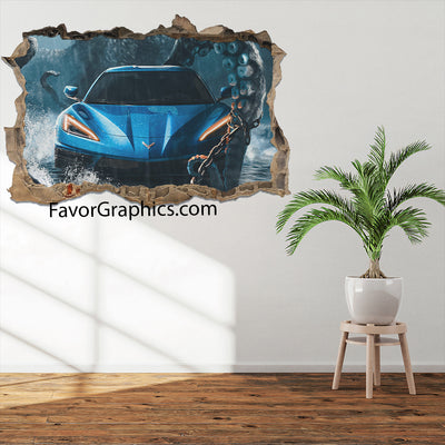 Chevrolet Corvette Vinyl Wall Art Decal Sticker Poster Print Mural