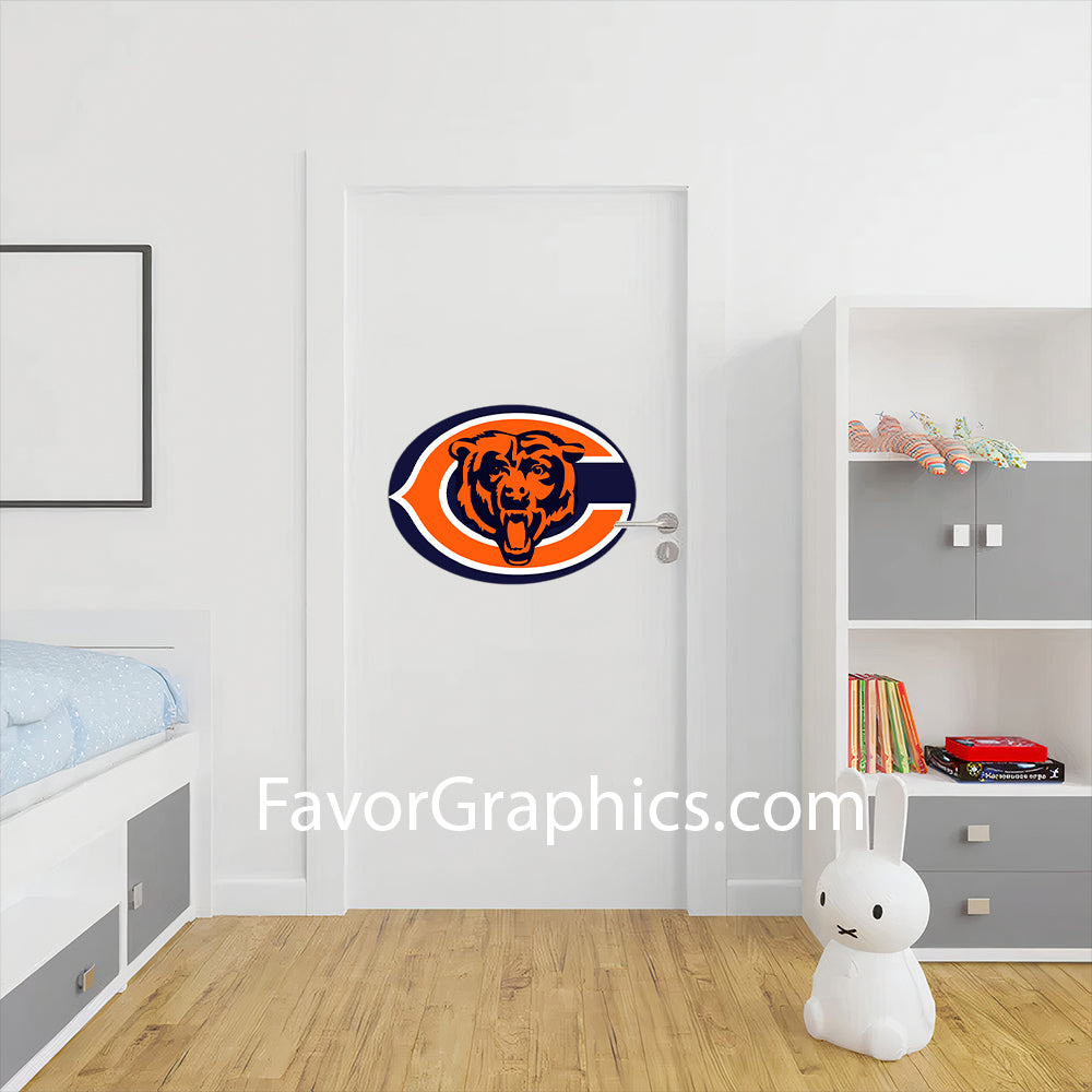 Chicago Bears Home Room Wall Vinyl Decal Sticker Mural Poster