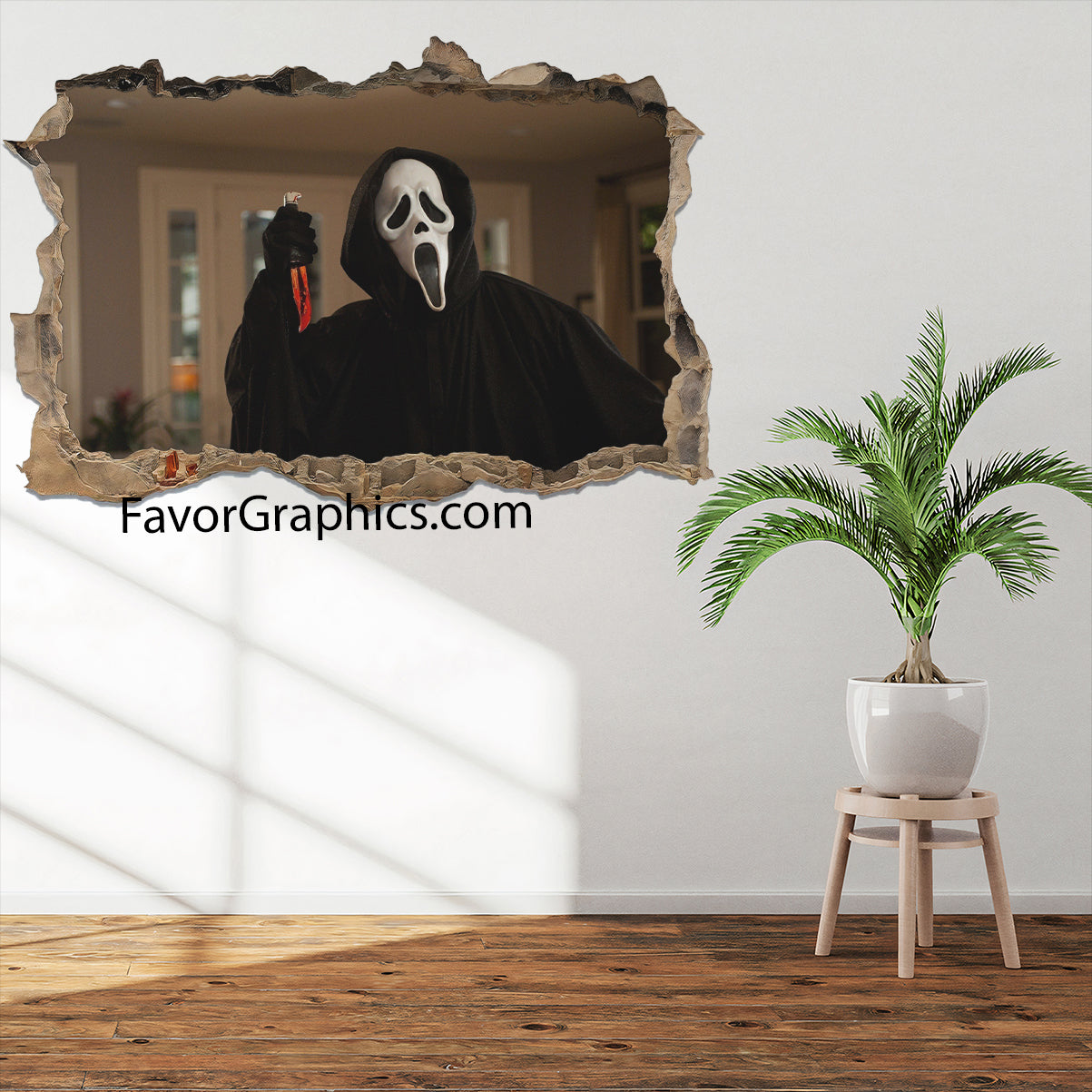 Scream Ghostface Vinyl Wall Art Decal Sticker Poster Print Mural