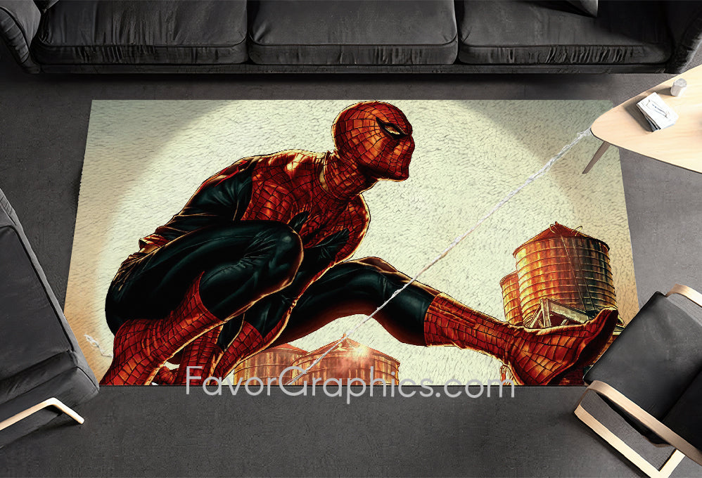 Spider-Man Home Bedroom Decor Rug Carpet Mat