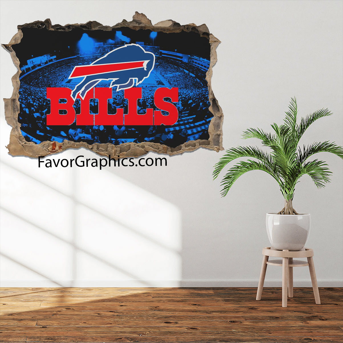 Buffalo Bills Vinyl Wall Art Decal Sticker Poster Print Mural