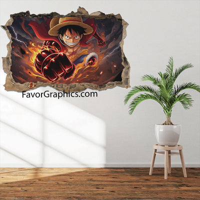 Monkey D. Luffy Vinyl Wall Art Decal Sticker Poster Print Mural