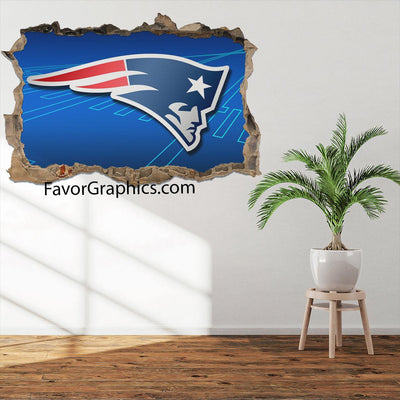 New England Patriots Vinyl Wall Art Decal Sticker Poster Print Mural