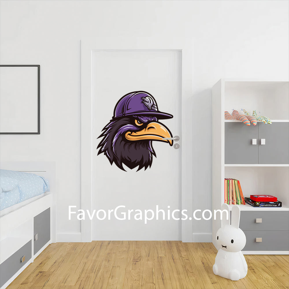 Baltimore Ravens Home Room Wall Vinyl Decal Sticker Mural Poster