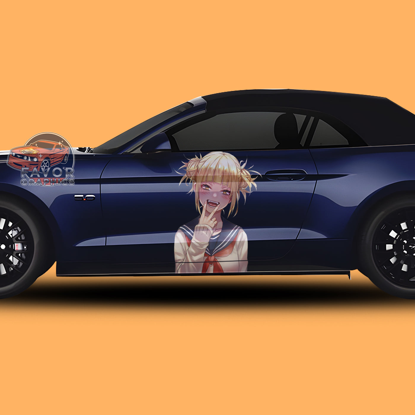 Himiko Toga Itasha Car Side Door Decal Vinyl Sticker