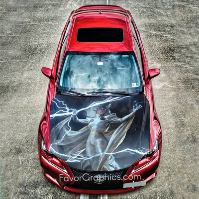 X-Men's Storm Ororo Munroe Itasha Car Vinyl Hood Wrap