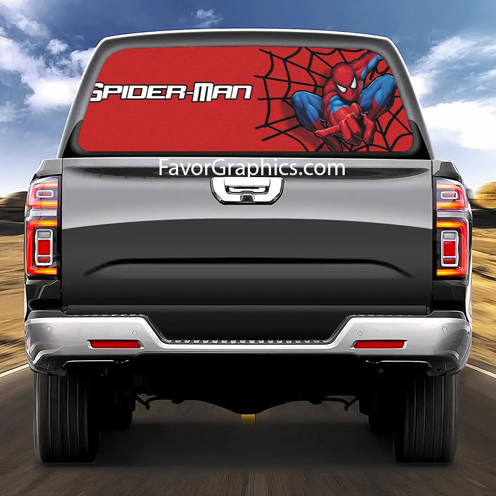 Spider-Man Rear Window Perforated Graphic Vinyl Decal Car