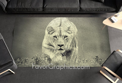 Lion Home Bedroom Decor Rug Carpet Mat