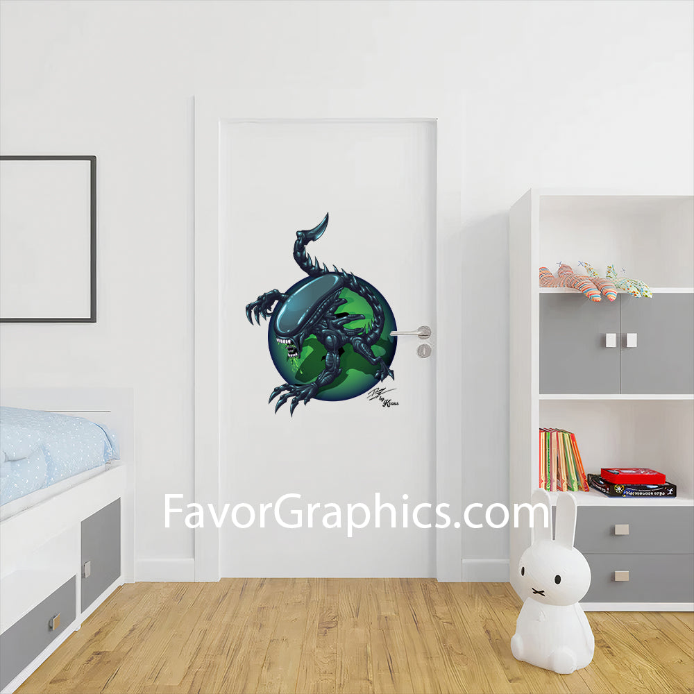 Xenomorph Home Room Wall Vinyl Decal Sticker Mural Poster