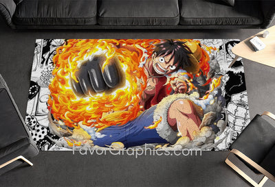 Monkey D. Luffy Home Bedroom Decor Rug Carpet Mat