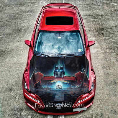 Transformers One Itasha Car Vinyl Hood Wrap Decal Sticker