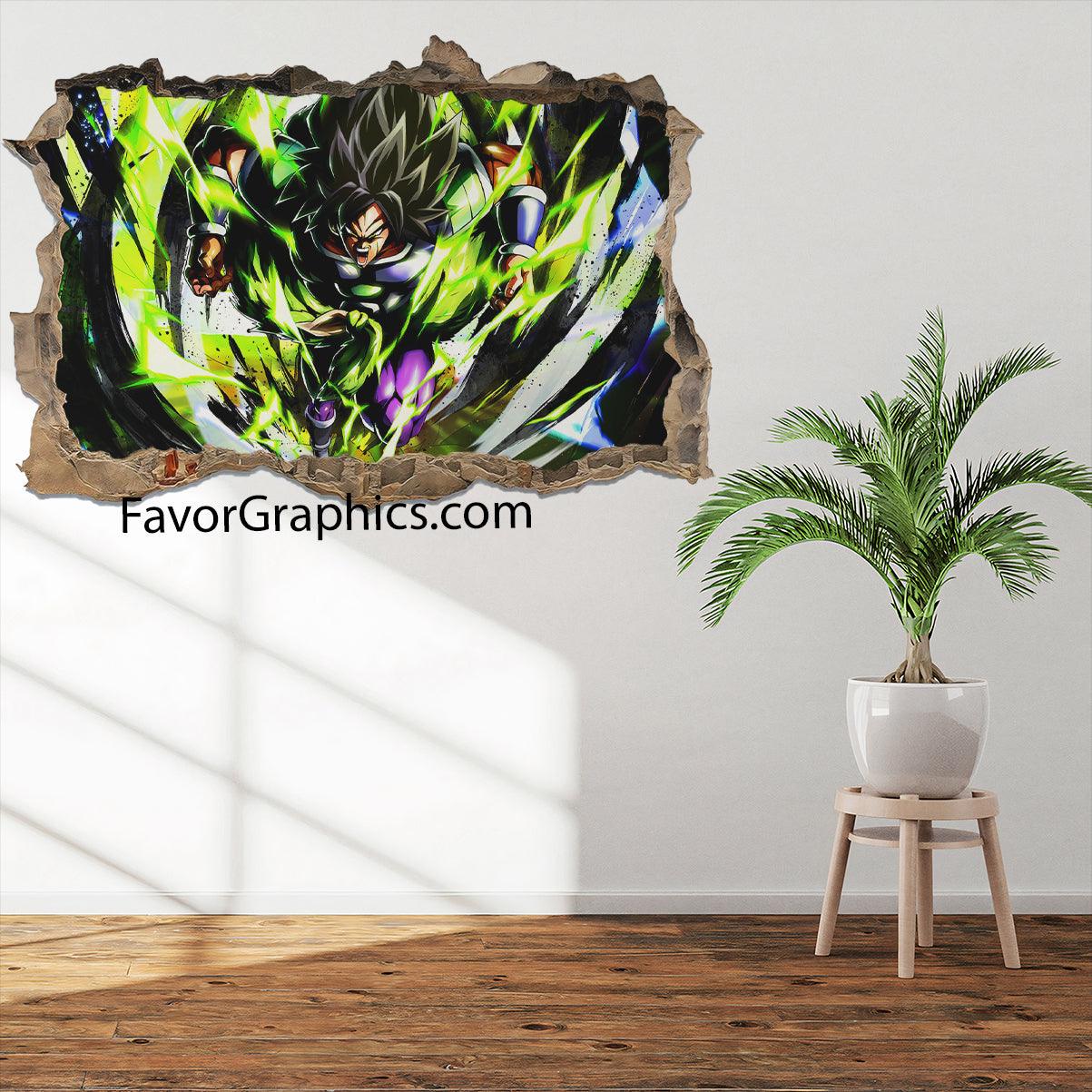 Broly Vinyl Wall Art Decal Sticker Poster Print Mural