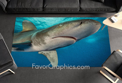 Shark Home Bedroom Decor Rug Carpet Mat