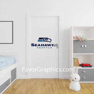 Seattle Seahawks Home Room Wall Vinyl Decal Sticker Mural Poster