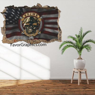 US Marine Corps Vinyl Wall Art Decal Sticker Poster Print Mural