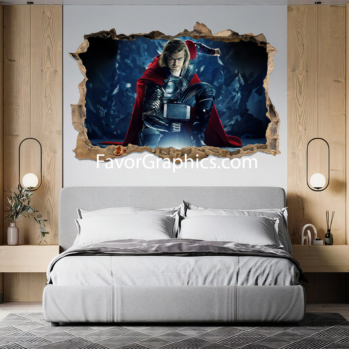 Thor Vinyl Wall Art Decal Sticker Poster Print Mural