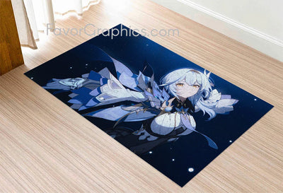 Eula (Genshin impact) Home Bedroom Decor Rug Carpet Mat