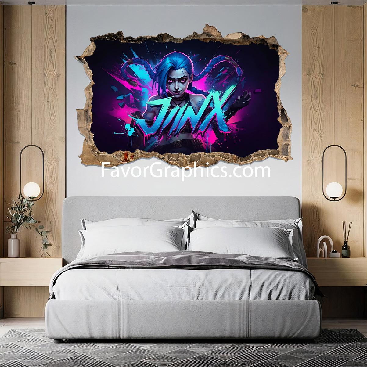 Jinx (League Of Legends) Vinyl Wall Art Decal Sticker Poster Print Mural