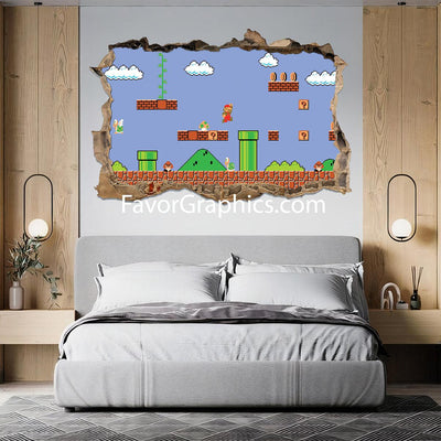 Mario Vinyl Wall Art Decal Sticker Poster Print Mural