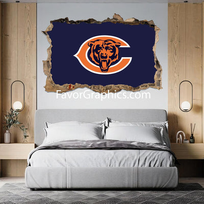 Chicago Bears Vinyl Wall Art Decal Sticker Poster Print Mural