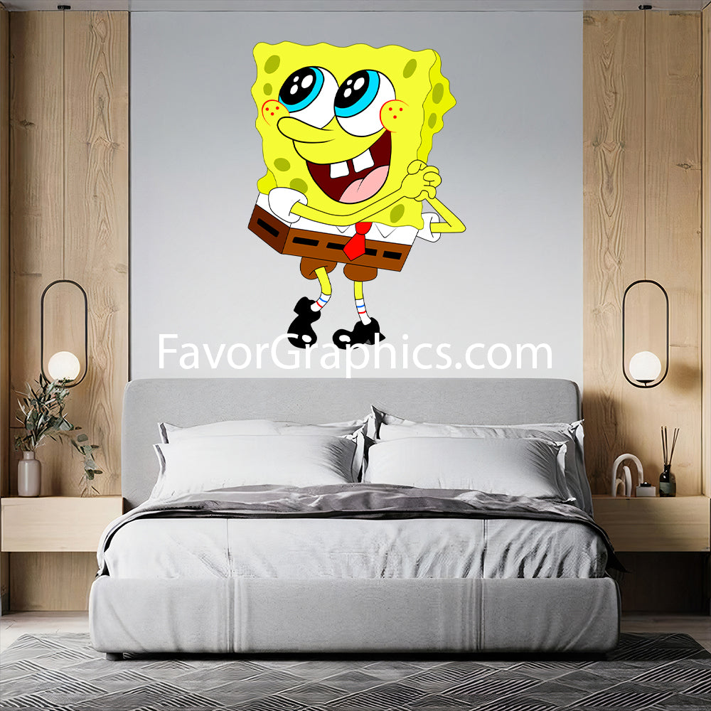 Spongebob Home Room Wall Vinyl Decal Sticker Mural Poster