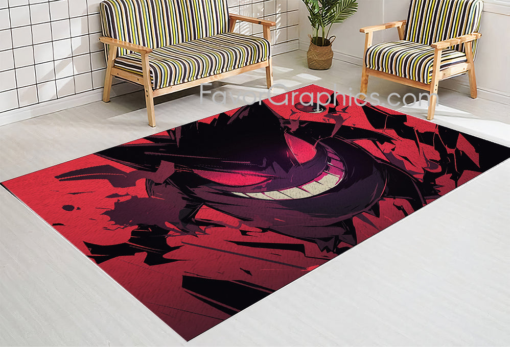 Gengar (Pokemon) Home Bedroom Decor Rug Carpet Mat