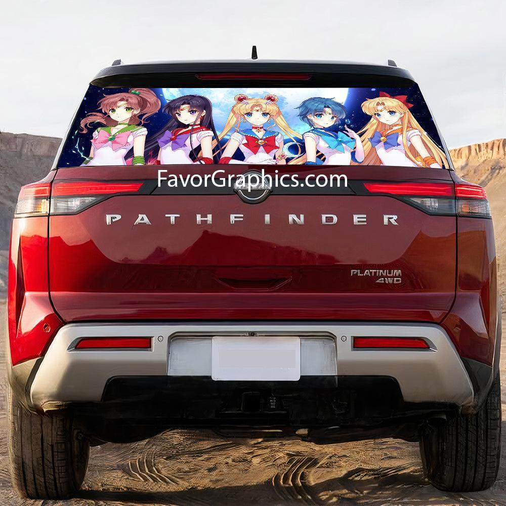 Sailor Moon Rear Window Perforated Graphic Vinyl Decal Car Truck UTV ...