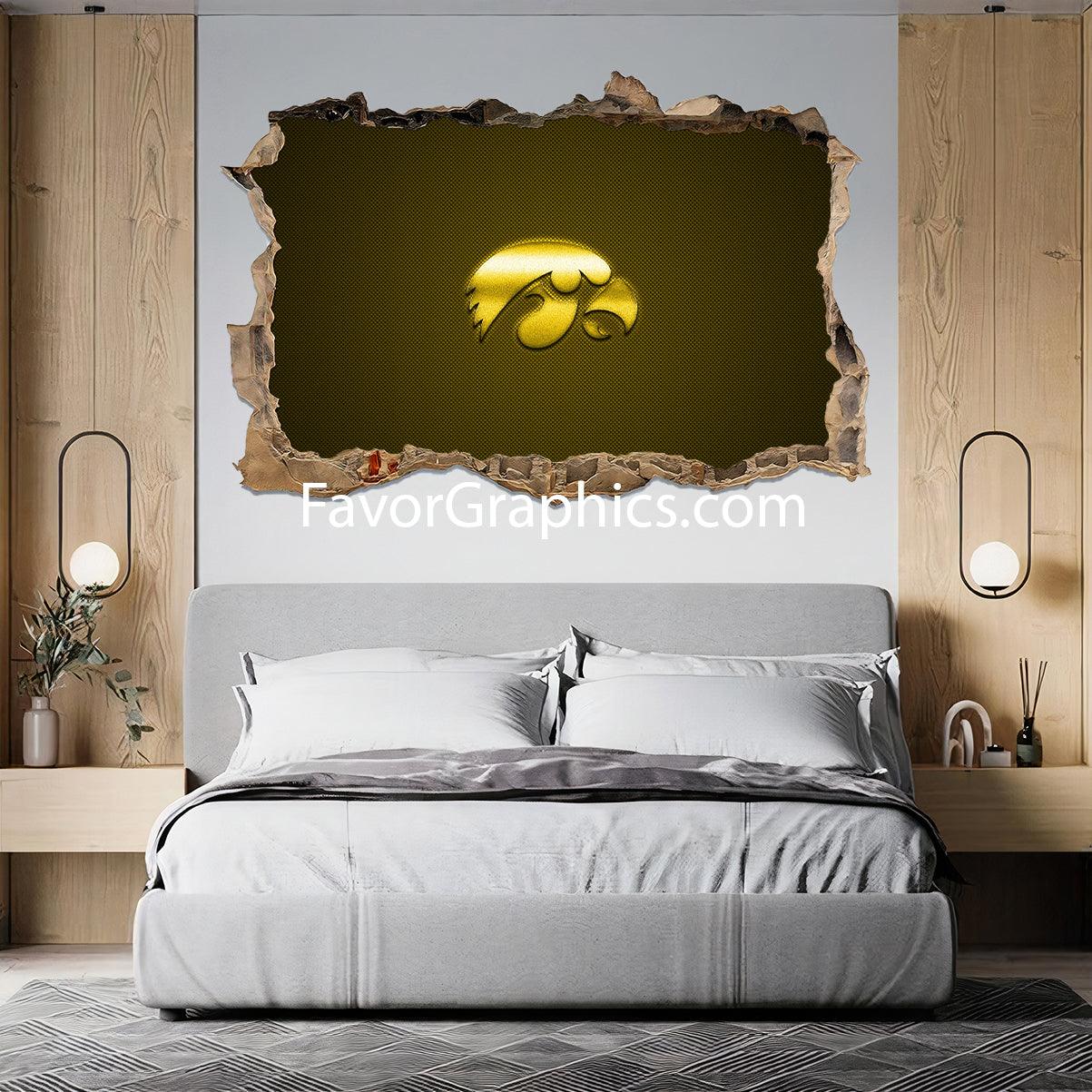 Iowa Hawkeyes Vinyl Wall Art Decal Sticker Poster Print Mural