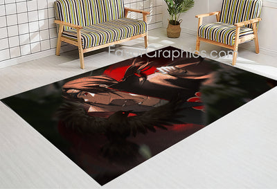 Itachi Uchiha Home Bedroom Decor Rug Carpet Mat