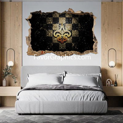 New Orleans Saints Vinyl Wall Art Decal Sticker Poster Print Mural