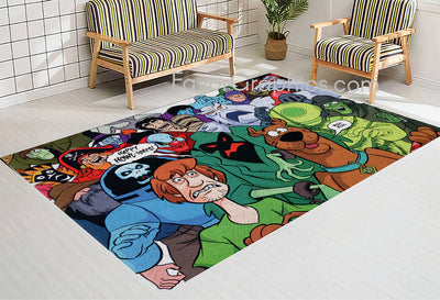 Scooby Doo Home Bedroom Decor Rug Carpet Mat