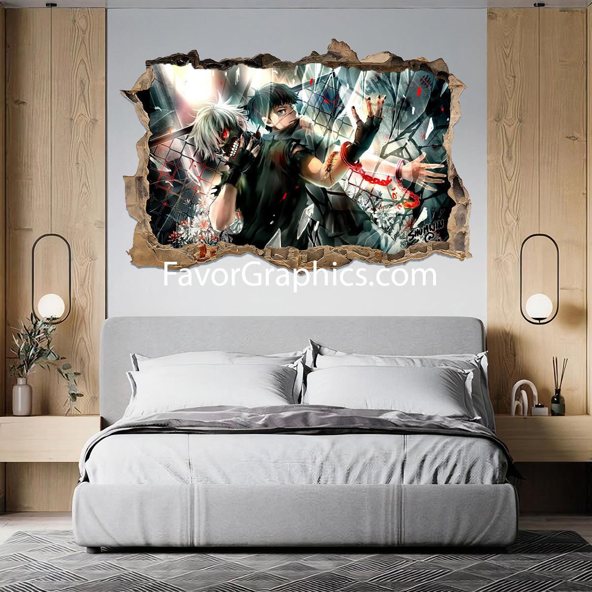 Kaneki Ken Tokyo Ghoul Vinyl Wall Art Decal Sticker Poster Print Mural