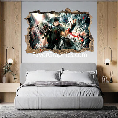 Kaneki Ken Tokyo Ghoul Vinyl Wall Art Decal Sticker Poster Print Mural