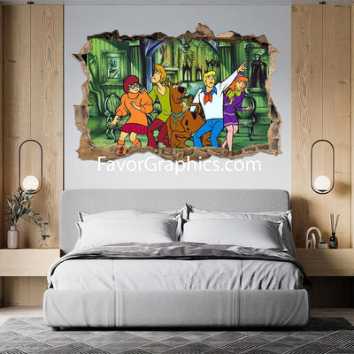 Scooby Doo Vinyl Wall Art Decal Sticker Poster Print Mural