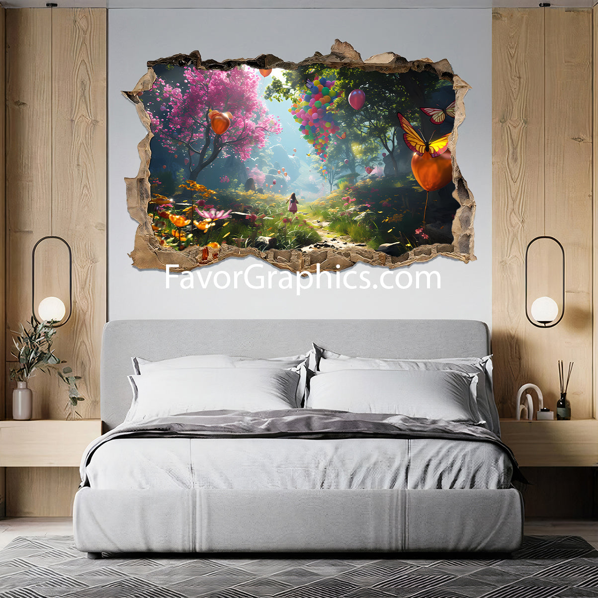 Forest Vinyl Wall Art Decal Sticker Poster Print Mural