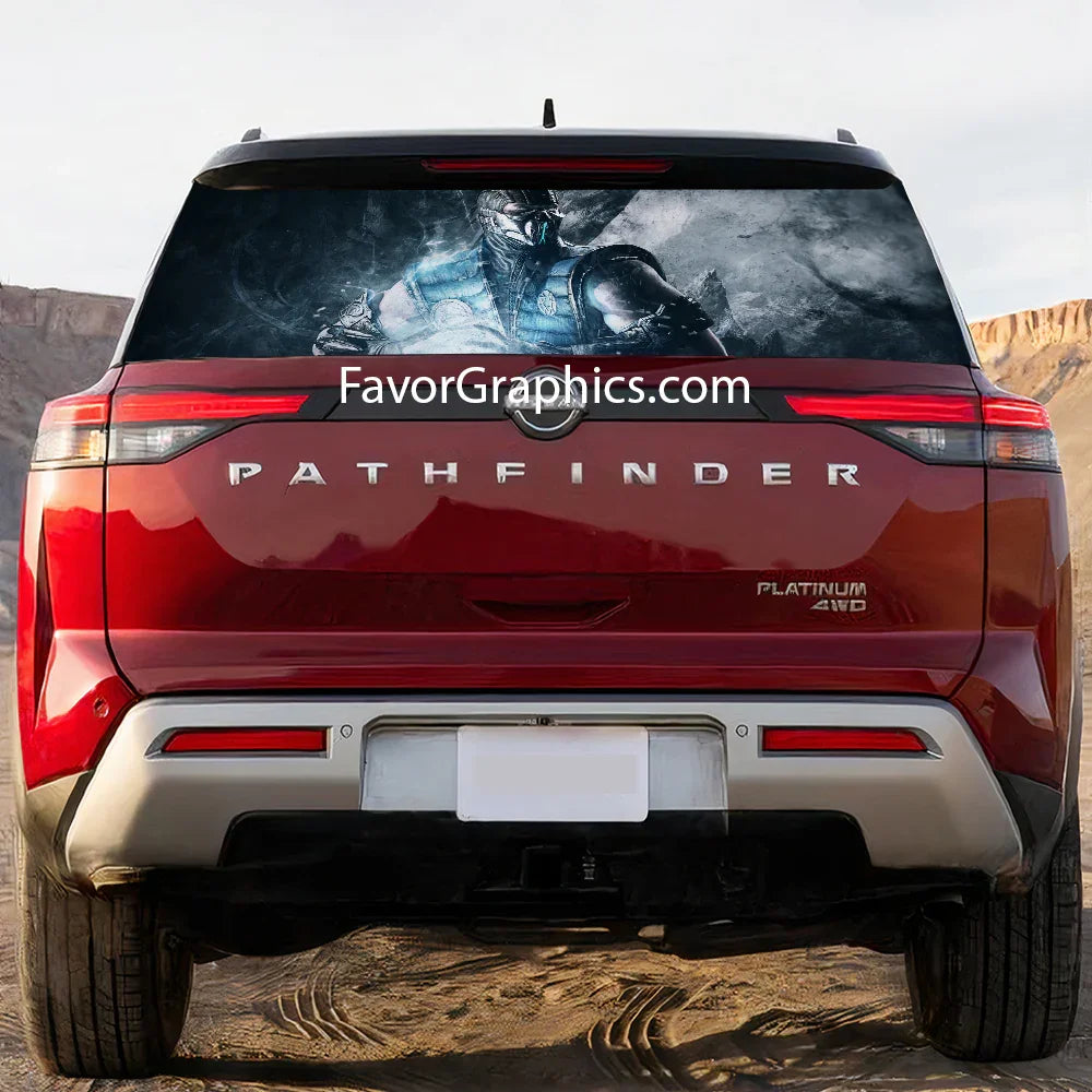 Sub Zero Rear Window Perforated Graphic Vinyl Decal Car Truck UTV