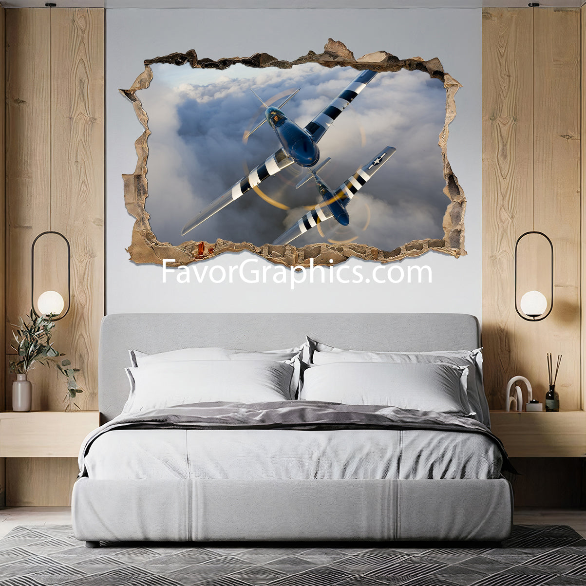 Aircraft Vinyl Wall Art Decal Sticker Poster Print Mural