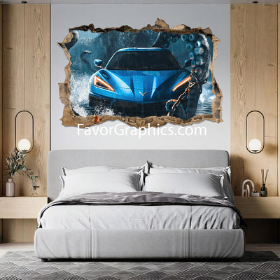 Chevrolet Corvette Vinyl Wall Art Decal Sticker Poster Print Mural