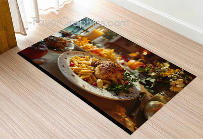 Thanksgiving Home Bedroom Decor Rug Carpet Mat